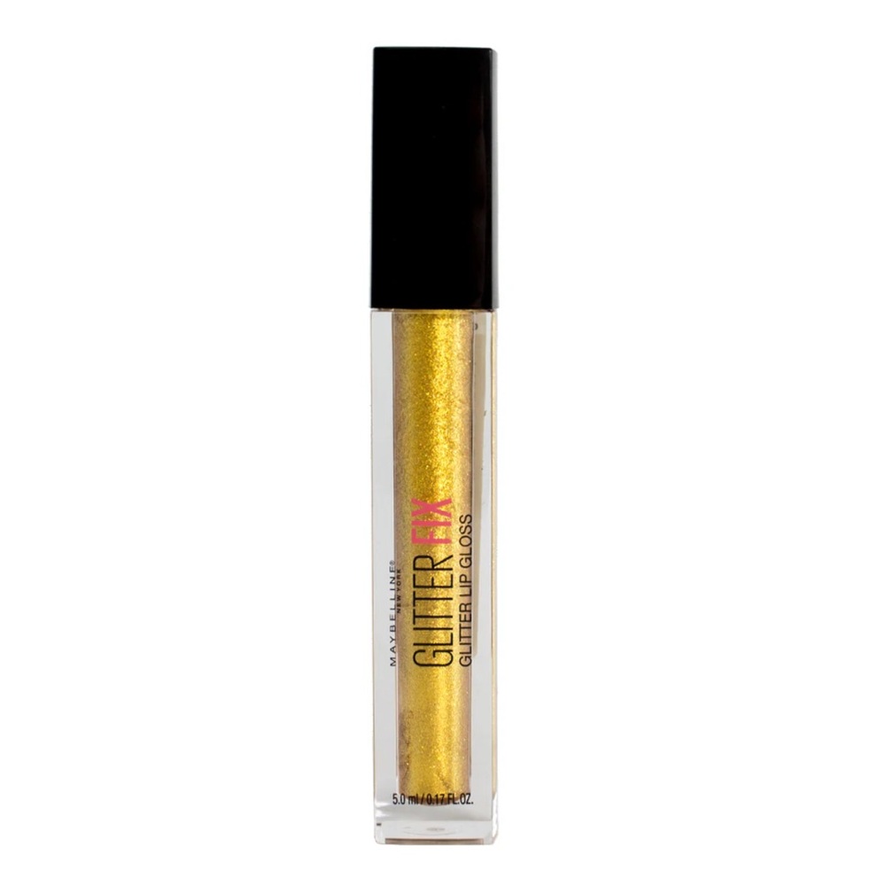 Maybelline Glitter Fix Lip Gloss 60 Gold Boost - Picture 2 of 2
